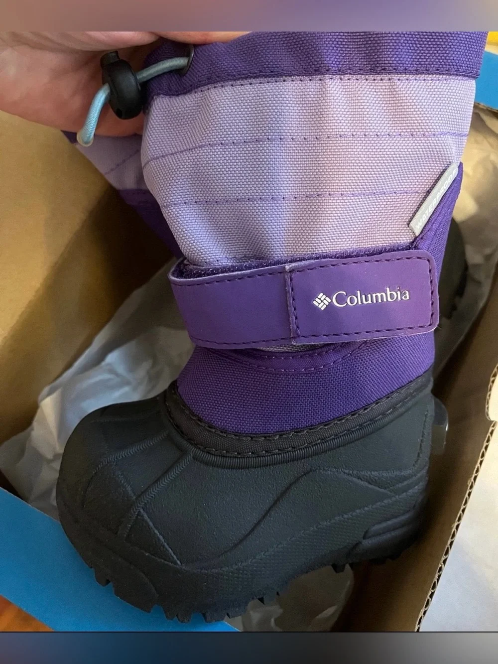 Columbia Baby Toddler Girls Powerbug 2 Plus Snow Winter Boots 4C
